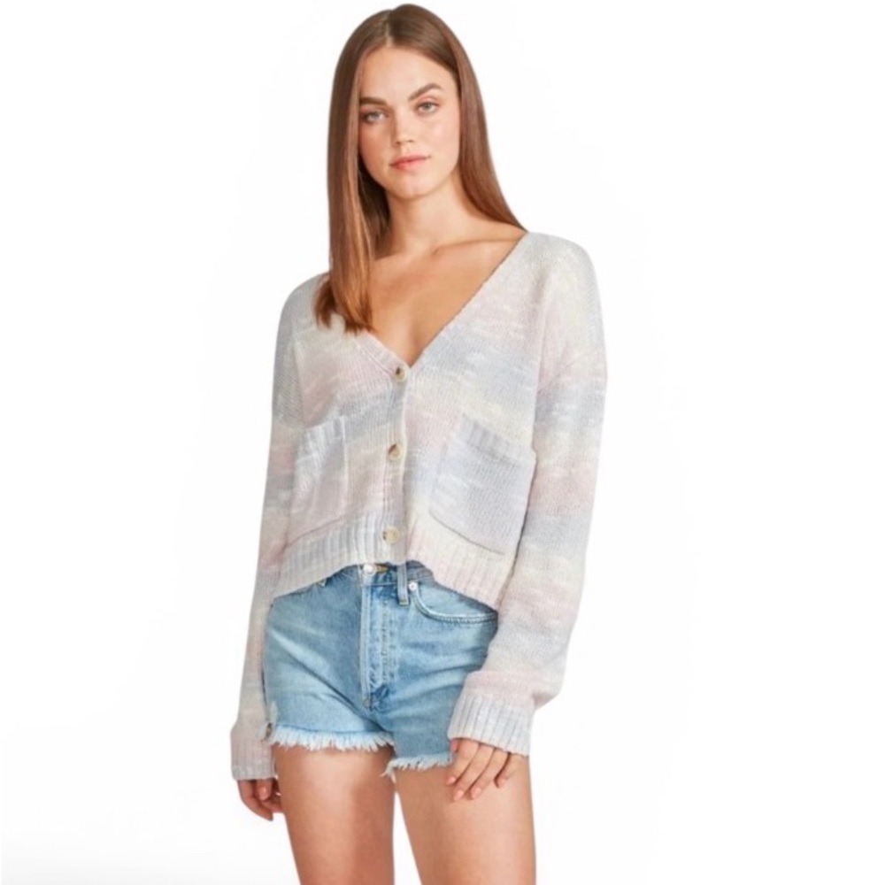 NWT BB Dakota Pastel COOL VIBES CARDIGAN Sz S